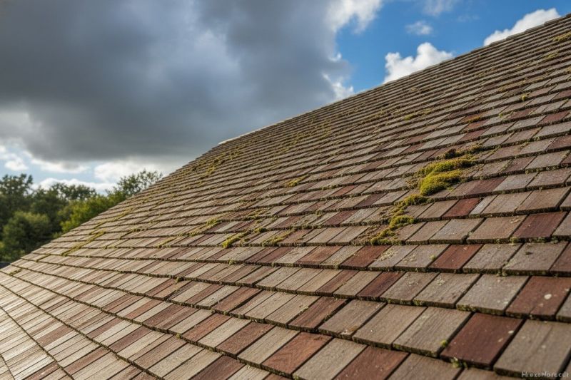 Cedar Roof Moss Removal