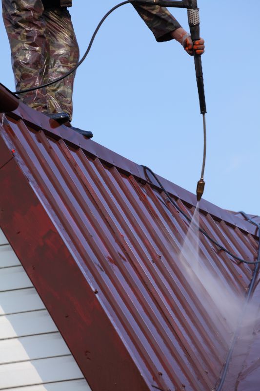 Copper Roof Washing