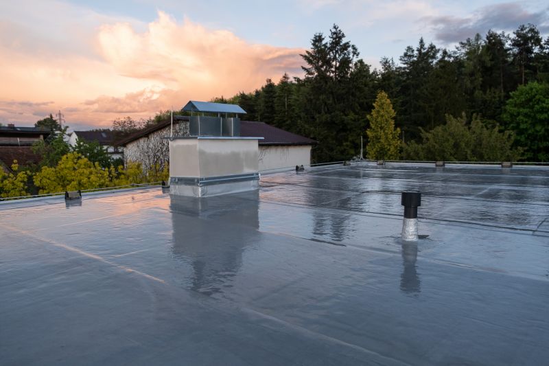 Rubber Roof Power Washing