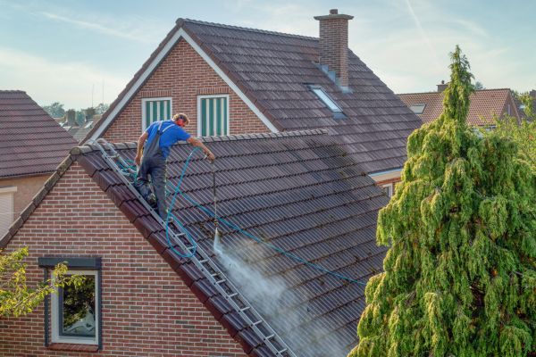 House Roof Cleaning Service