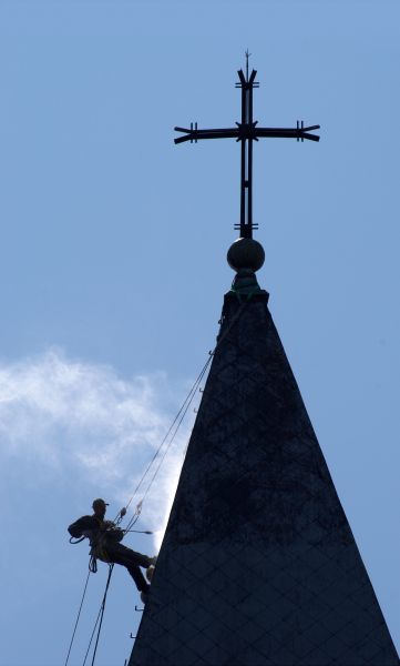 Church Roof Washing